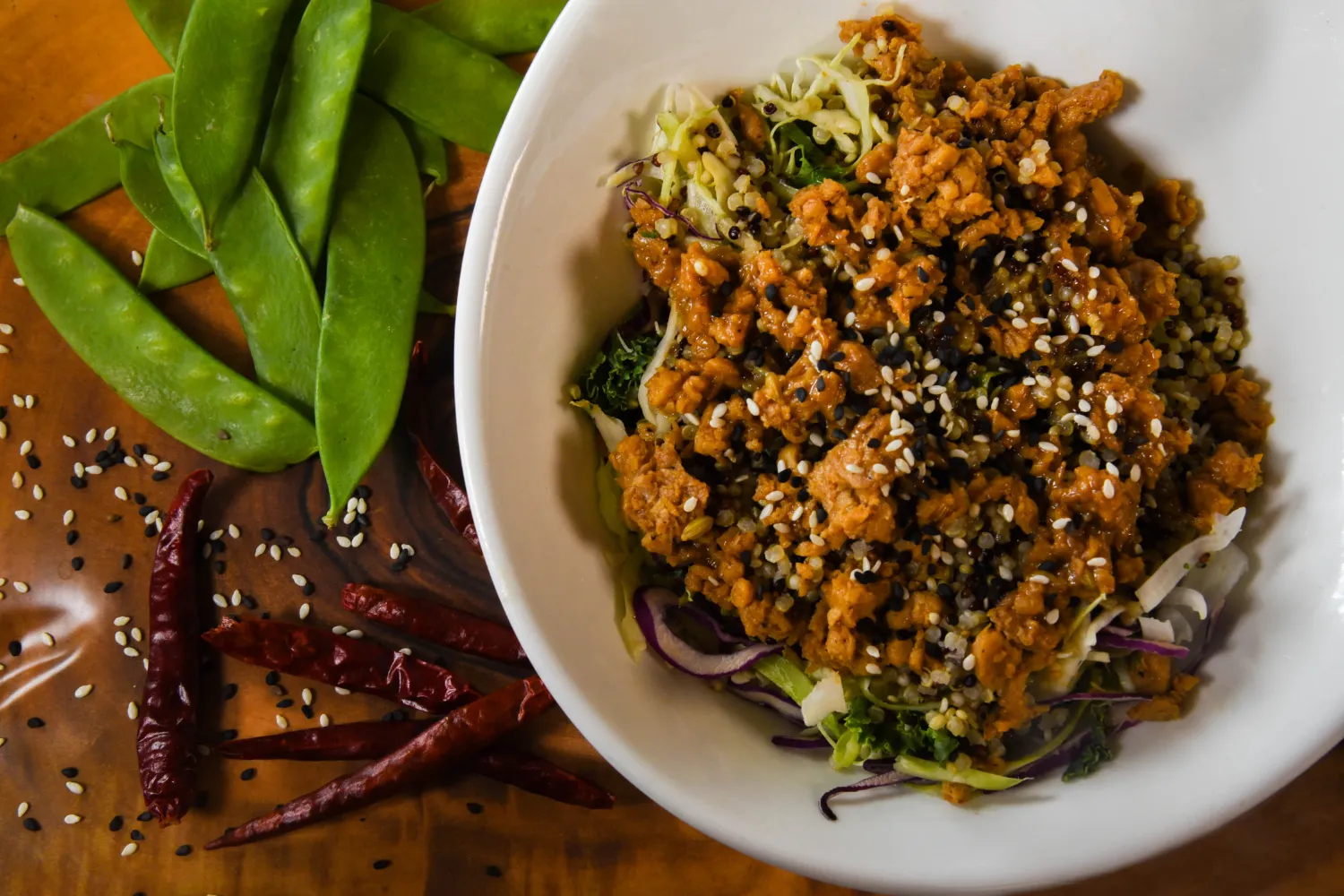 Asian inspired bowl